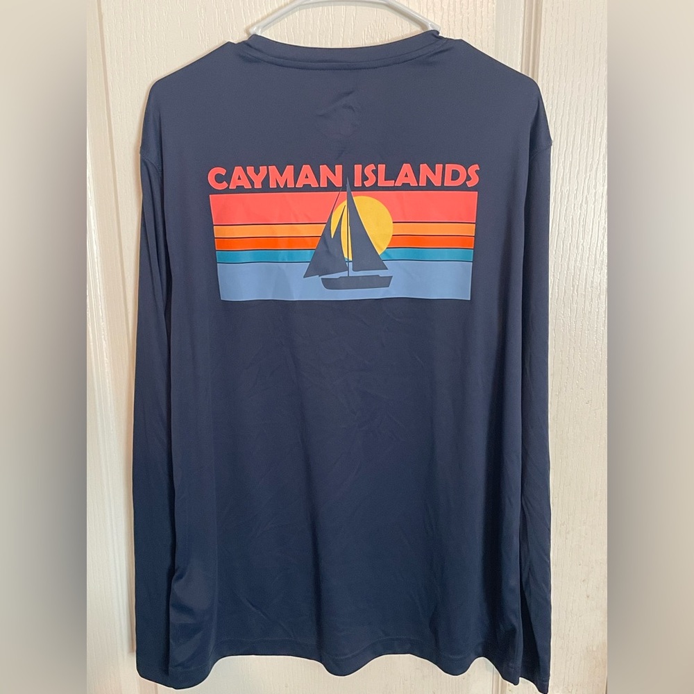 Cayman Islands Long sleeve lightweight shirt